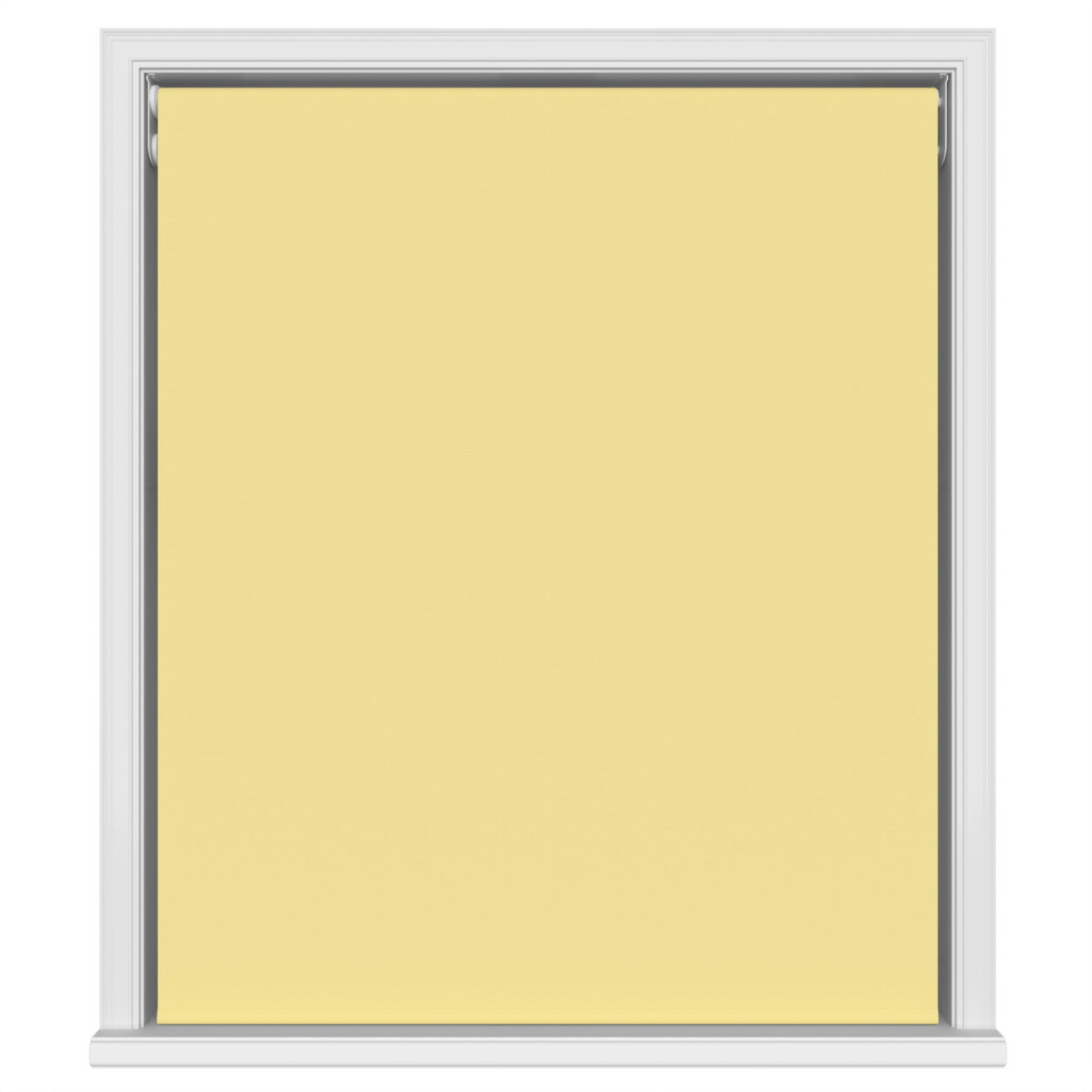 Dover Blackout Sunlit Yellow Motorised Double Roller Blind - Image 2