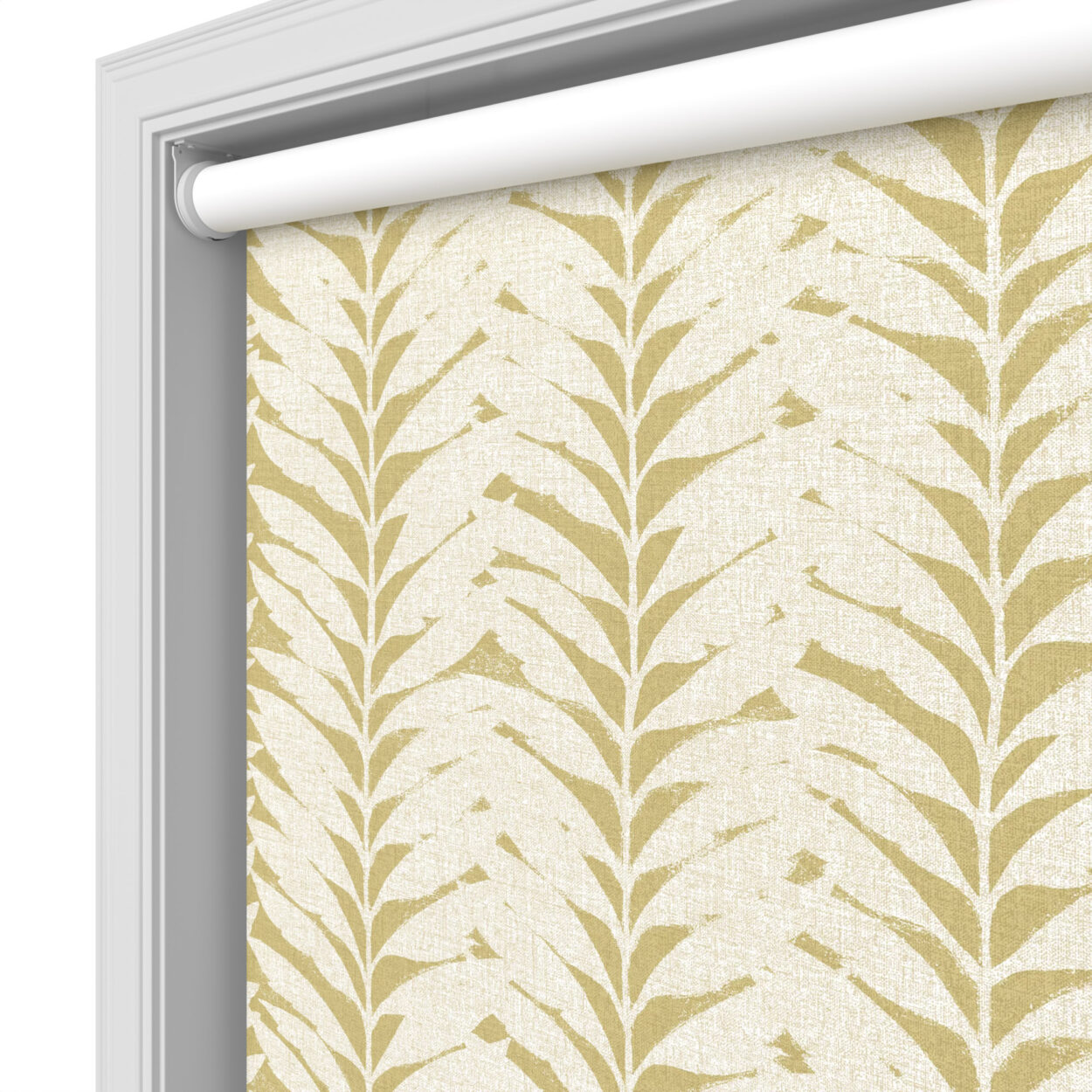 Meadow Blackout Caraway Spice Motorised Roller Blind - Image 5