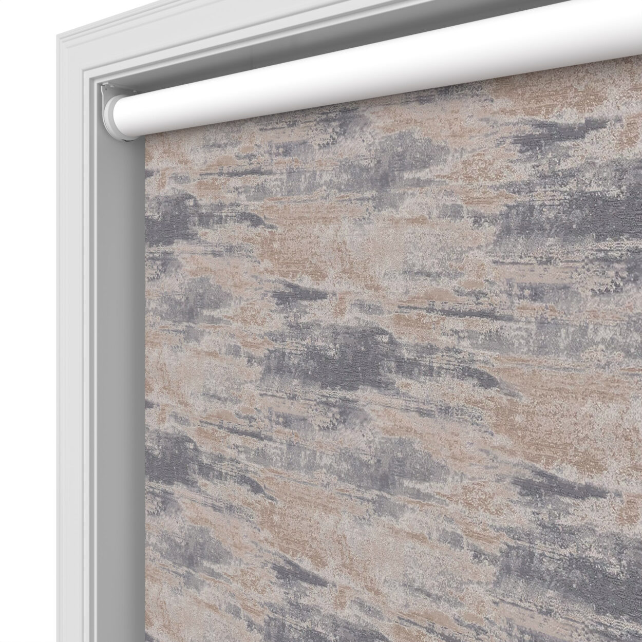 Dusk Blackout Copper Motorised Roller Blind - Image 5