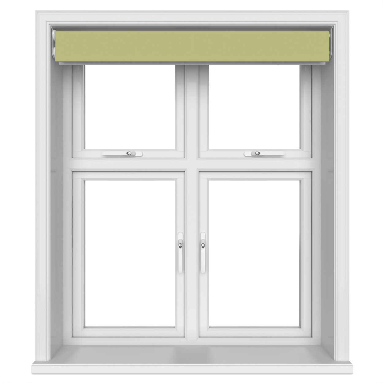 Dover Blackout Pale Glade Motorised Double Roller Blind - Image 6