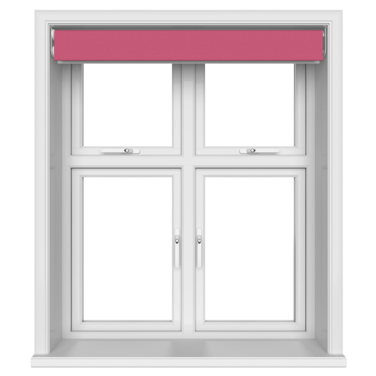Dover Blackout Crimson Rose Motorised Double Roller Blind - Image 6