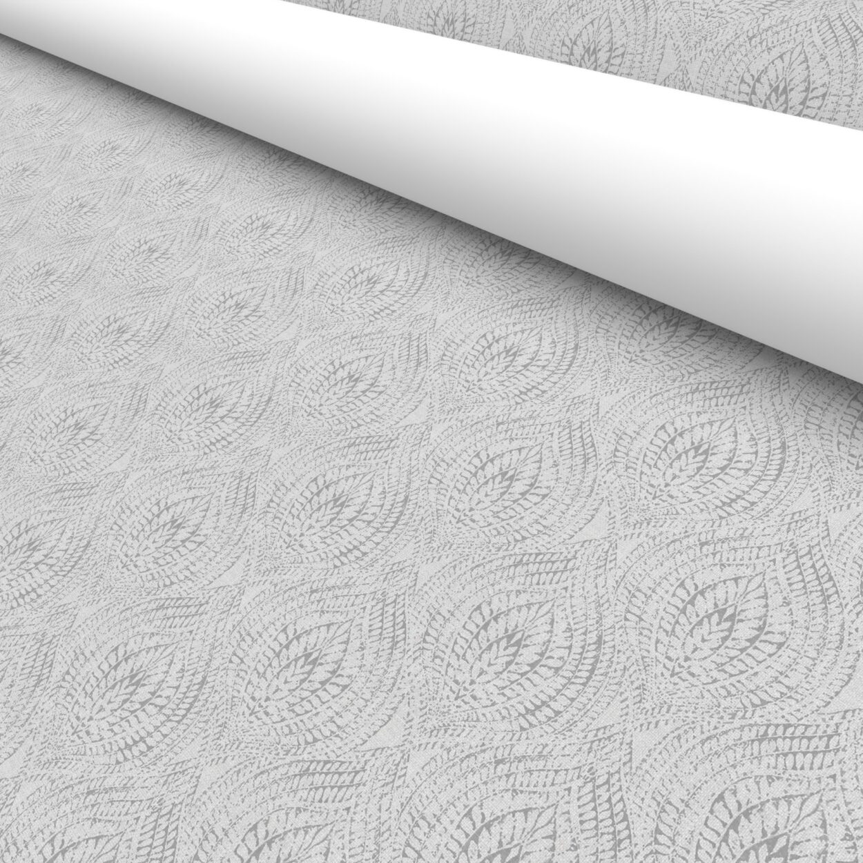 Wilshire Blackout Pearl Grey Motorised Roller Blind - Image 6