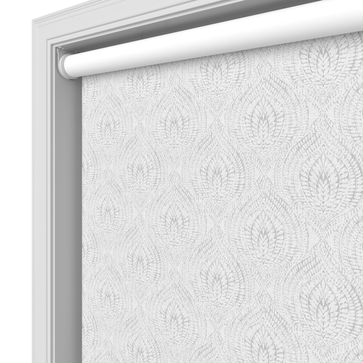 Wilshire Blackout Moonstone Motorised Roller Blind - Image 5