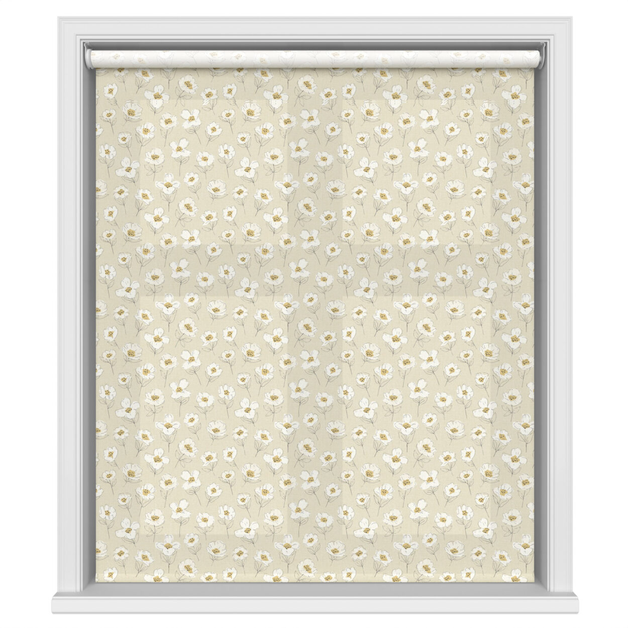Camille Honey Motorised Roller Blind - Image 2