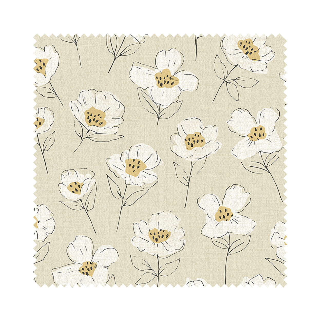 Camille Honey Motorised Roller Blind - Image 7