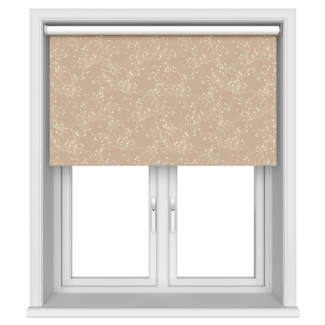 Vale Blackout Champagne Motorised Roller Blind - Image 3