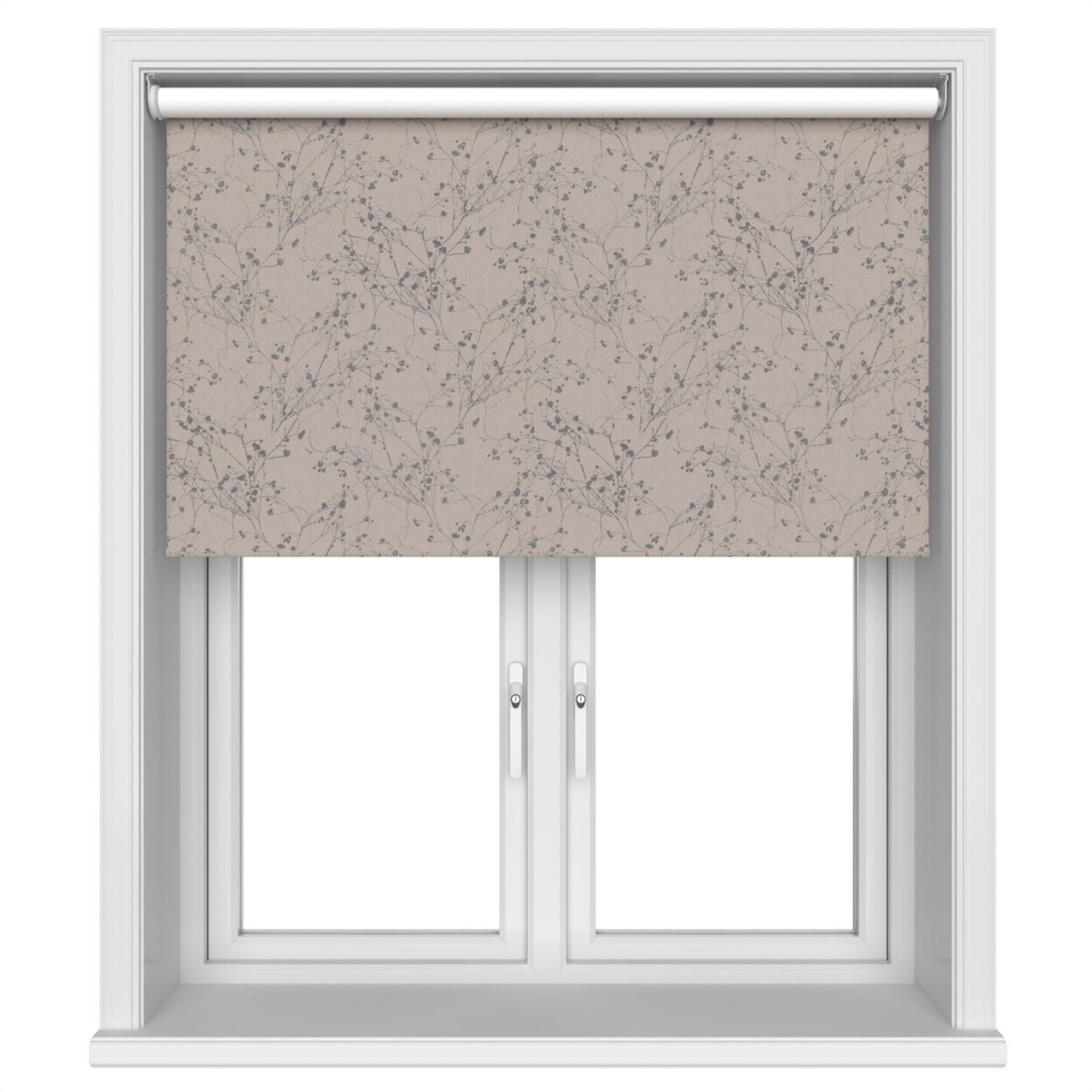 Vale Blackout Moonlight Mink Motorised Roller Blind
