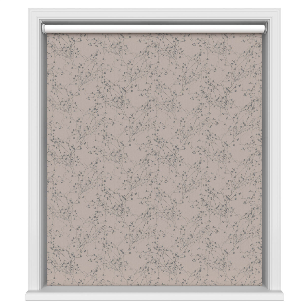 Vale Blackout Moonlight Mink Motorised Roller Blind - Image 2