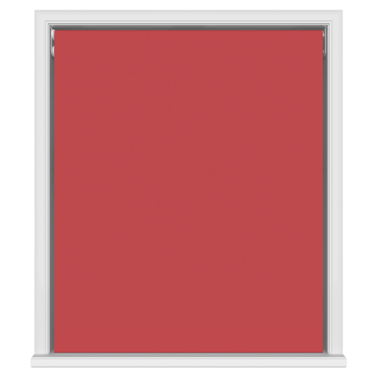 Dover Blackout Rich Ruby Motorised Double Roller Blind - Image 2