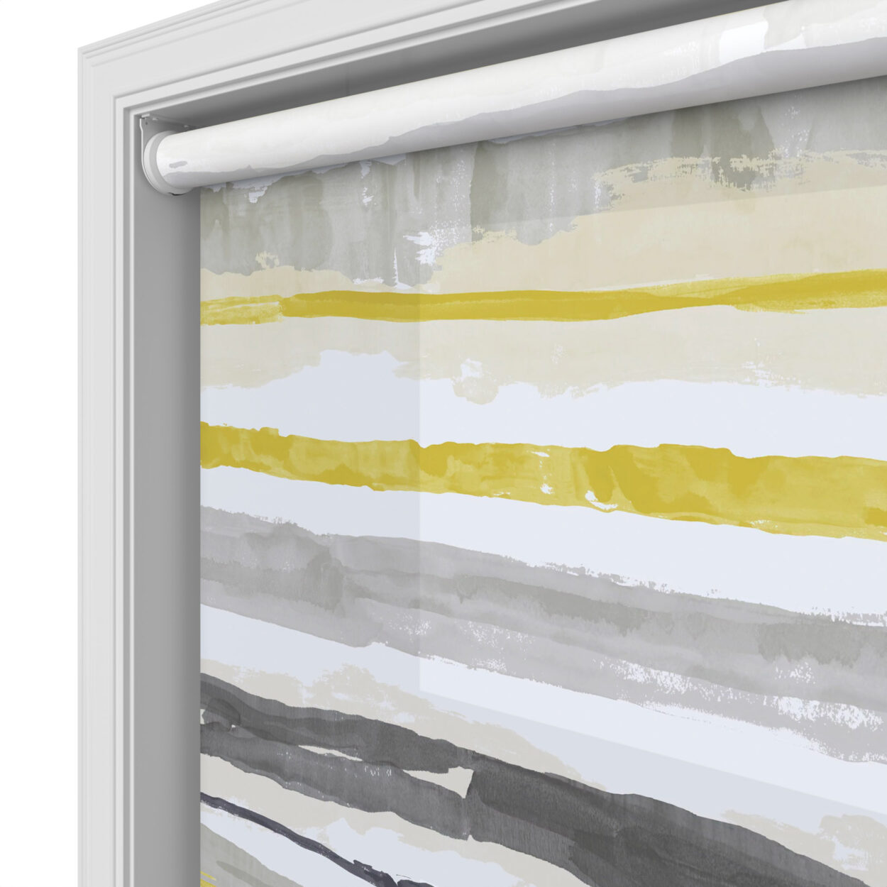 Vera Ocra Motorised Roller Blind - Image 5