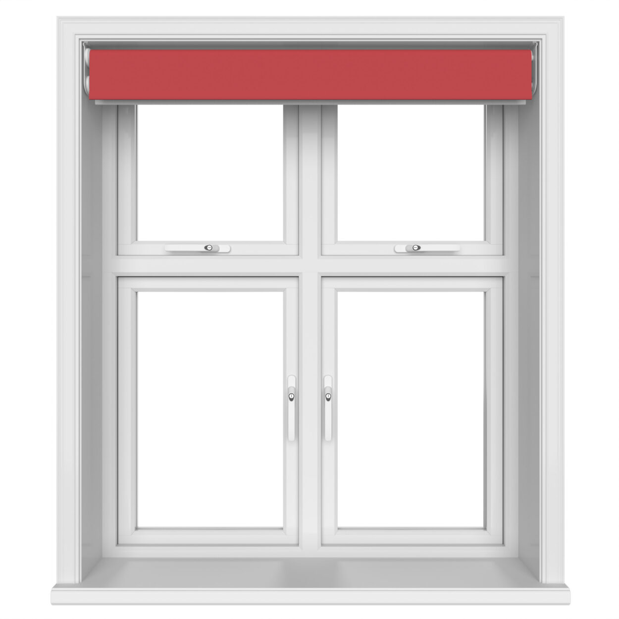 Dover Blackout Rich Ruby Motorised Double Roller Blind - Image 6