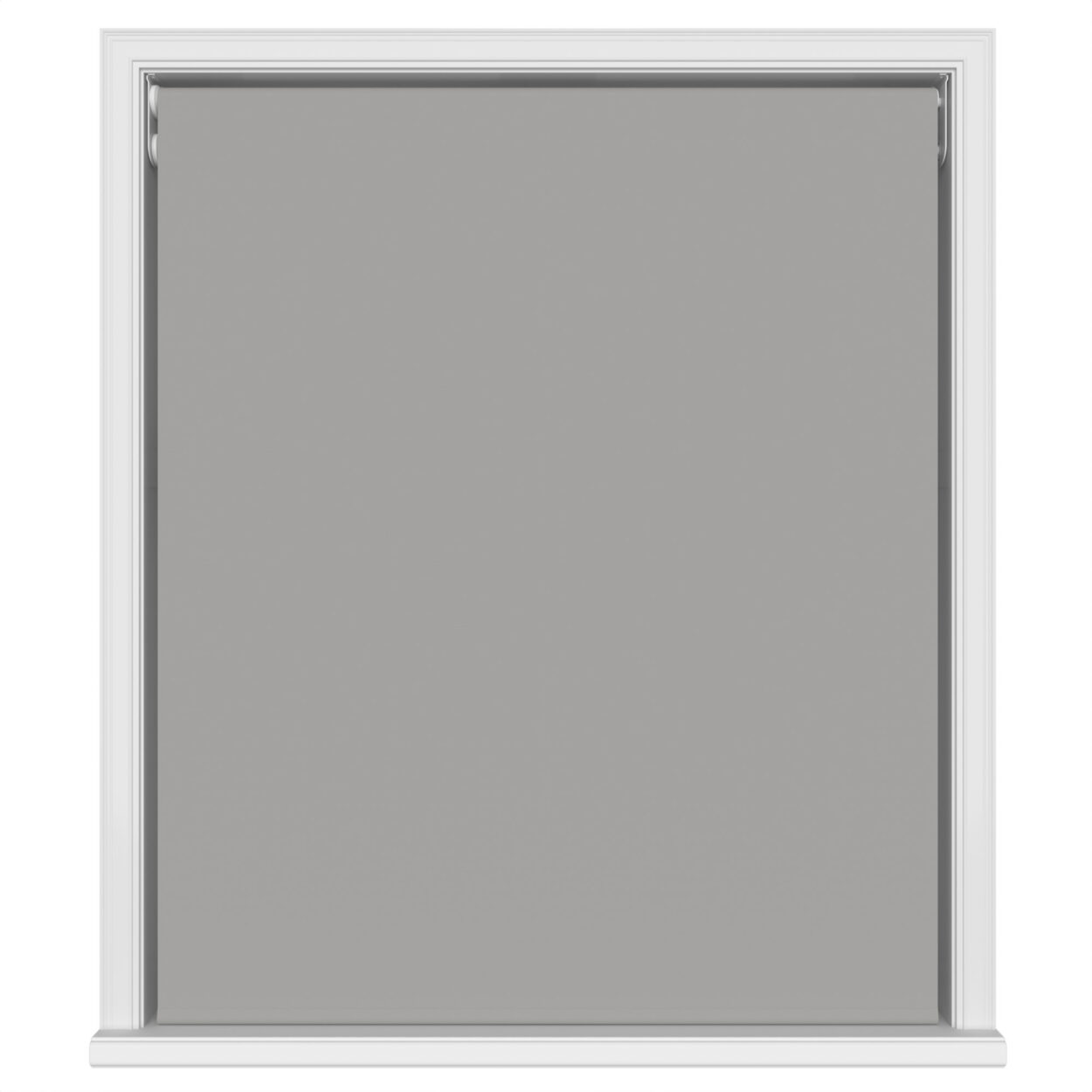 Dover Blackout Warm Stone Motorised Double Roller Blind - Image 2