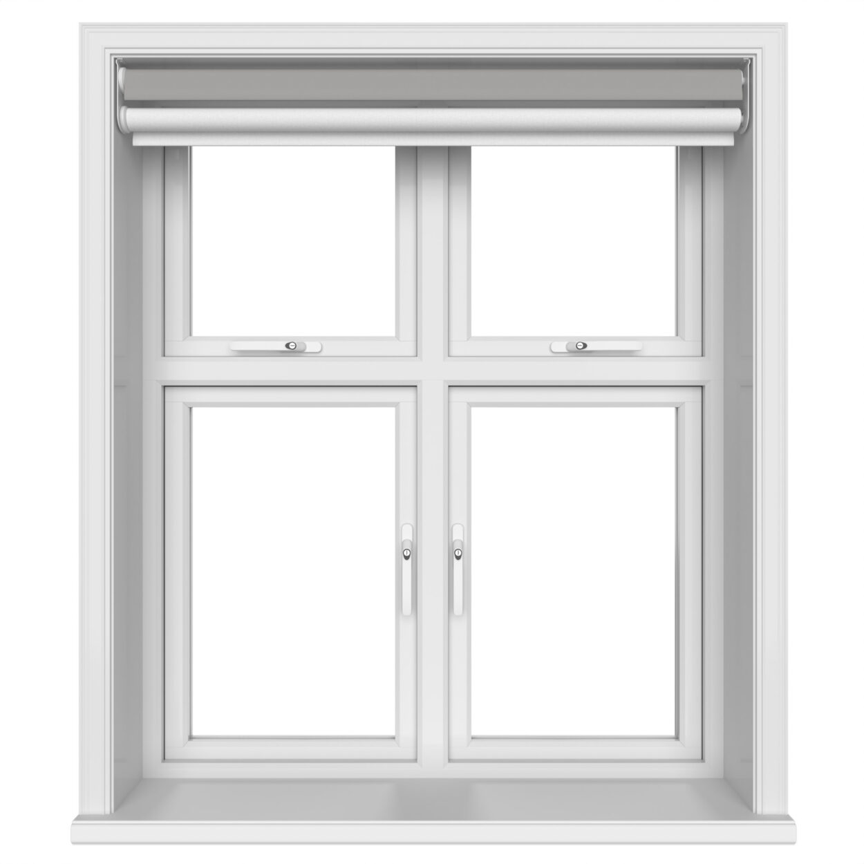 Dover Blackout Warm Stone Motorised Double Roller Blind - Image 5