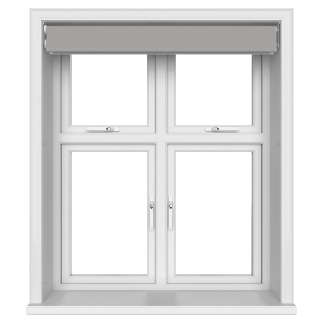 Dover Blackout Warm Stone Motorised Double Roller Blind - Image 6