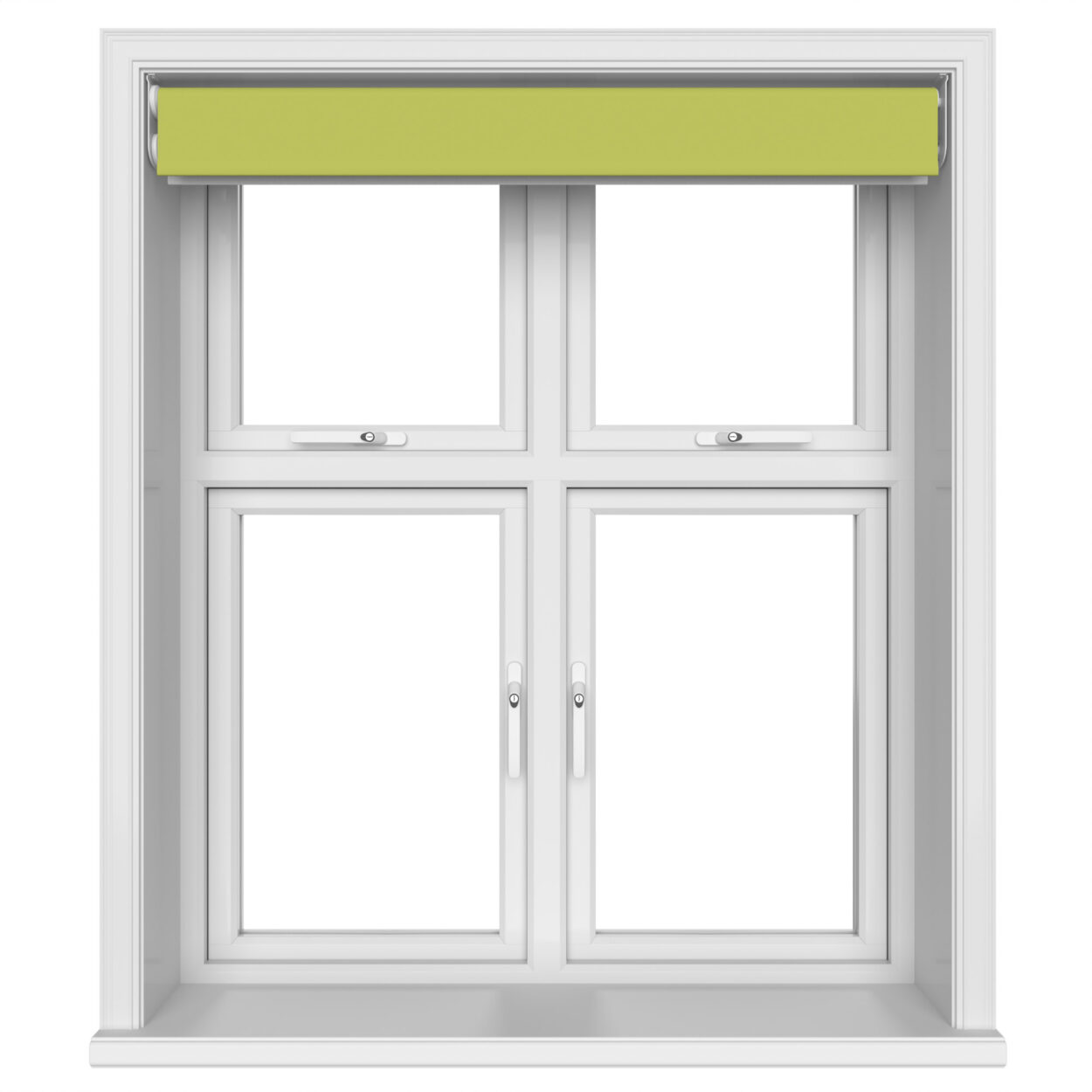 Dover Blackout Willow Leaf Motorised Double Roller Blind - Image 6