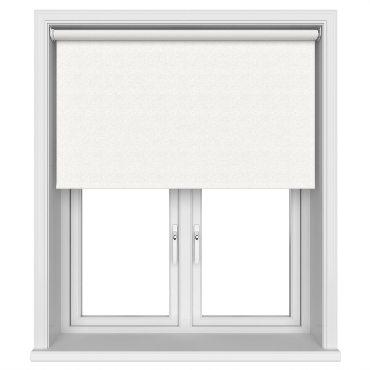 Shard Blackout Whistler Snow Motorised Roller Blind