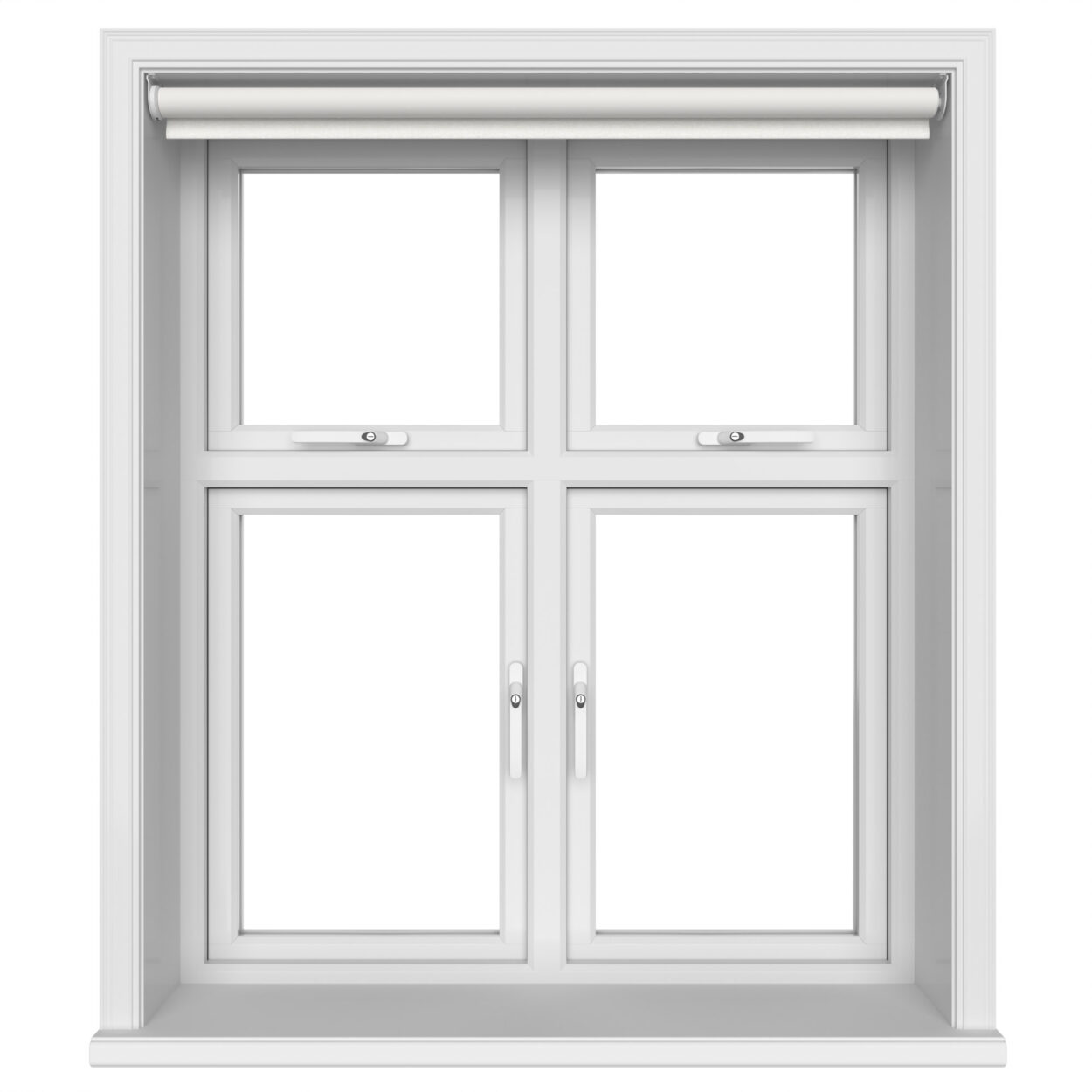 Shard Blackout Whistler Snow Motorised Roller Blind - Image 4