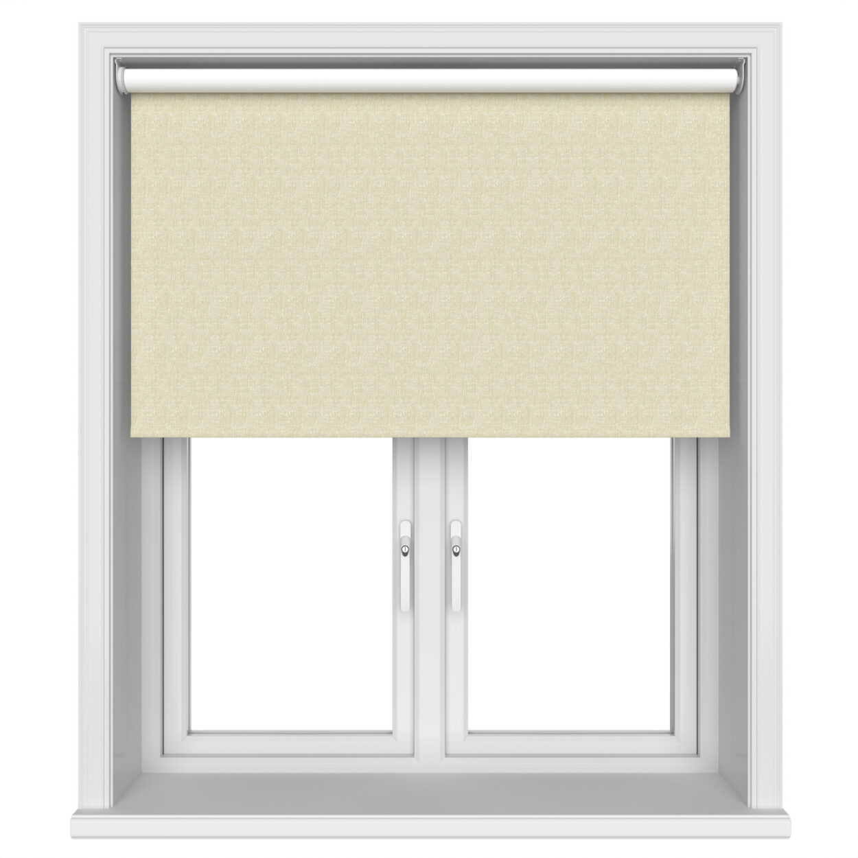 Hampton Blackout Calico Motorised Roller Blind - Image 3