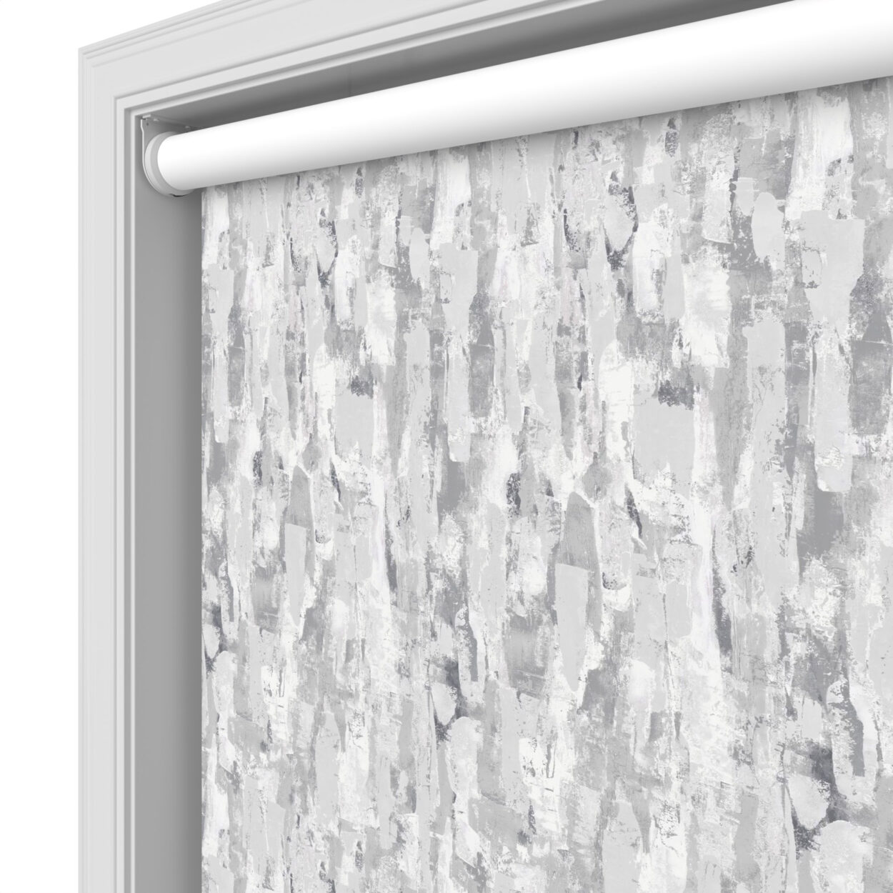 Basalt Grey Blackout Motorised Roller Blind - Image 5