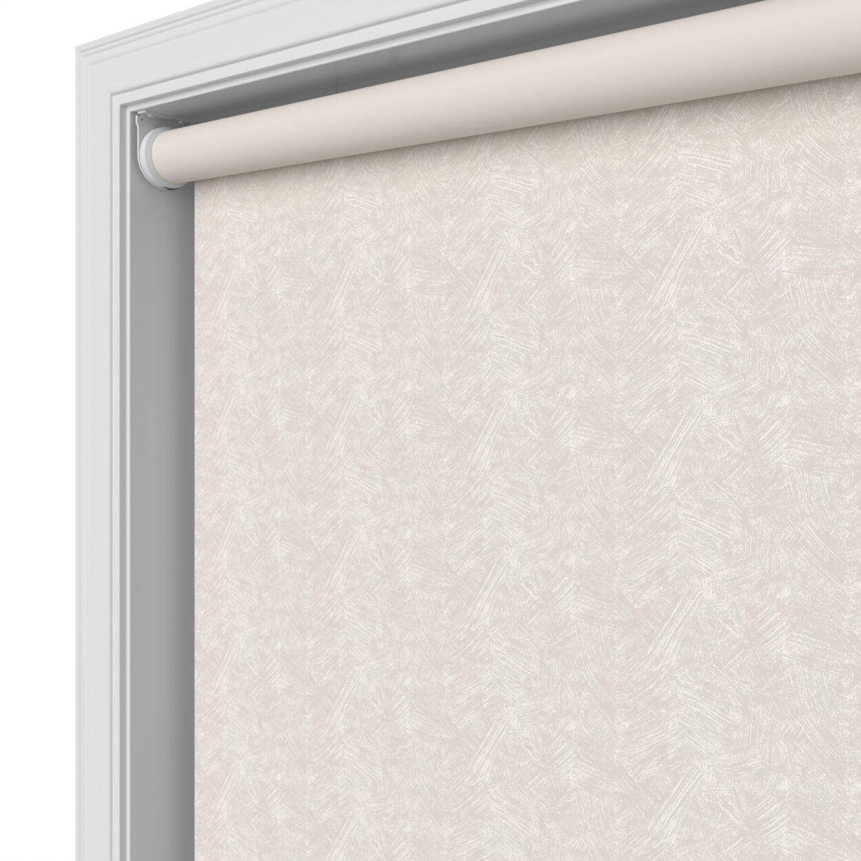 Odyssey Blackout Cream Motorised Roller Blind - Image 5