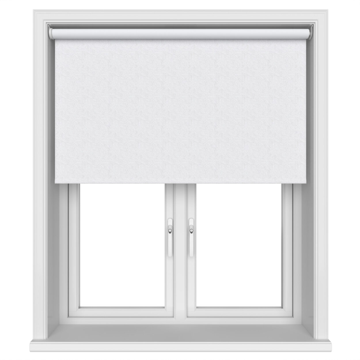 Odyssey Blackout White Motorised Roller Blind - Image 3