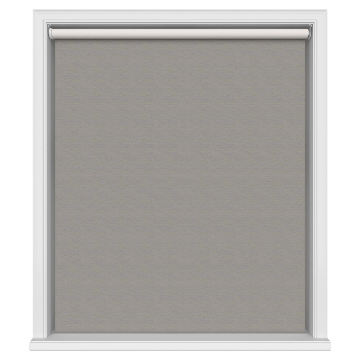 Lustre Blackout Moonstone Silk Motorised Roller Blind - Image 2