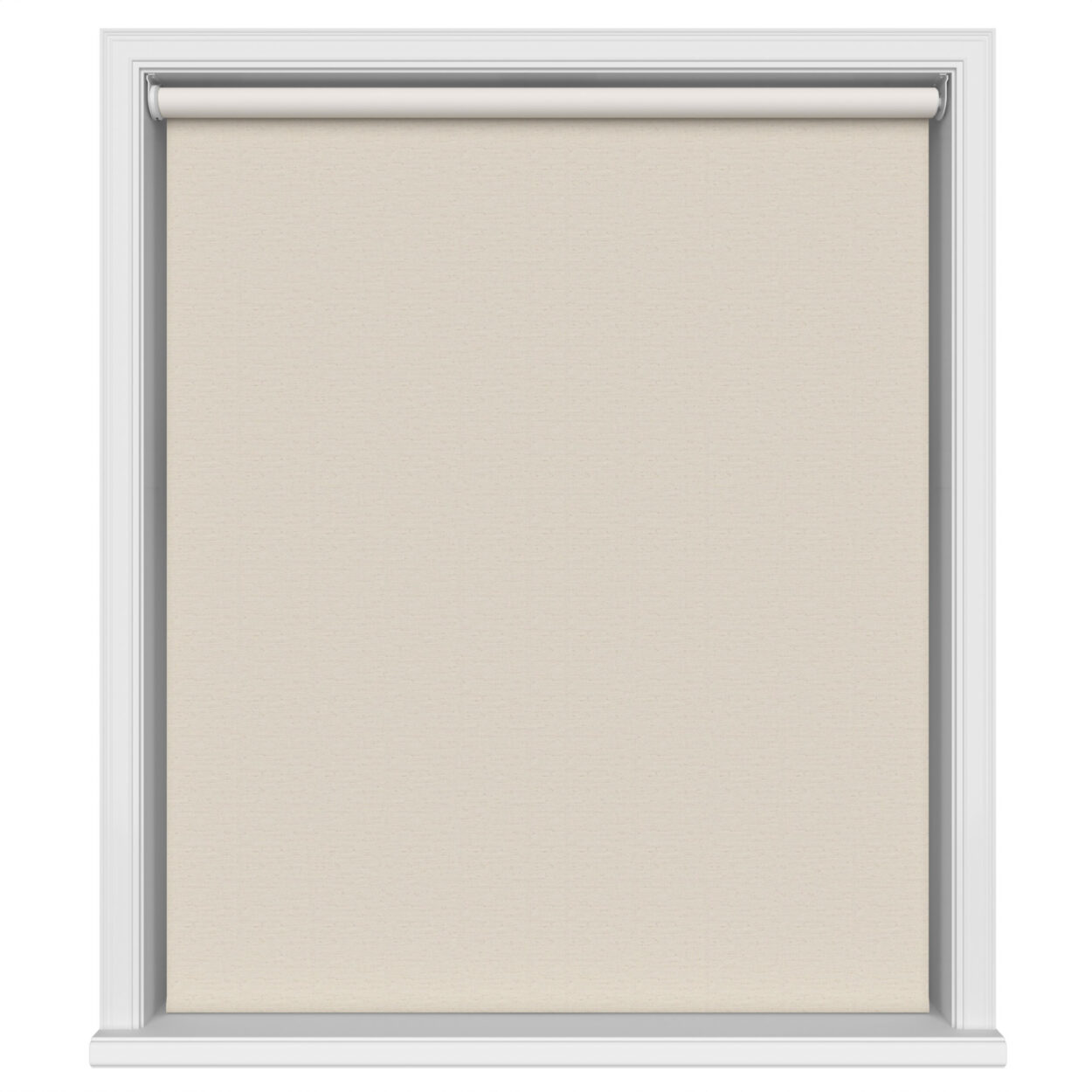 Lustre Blackout Pannacotta Silk Motorised Roller Blind - Image 2