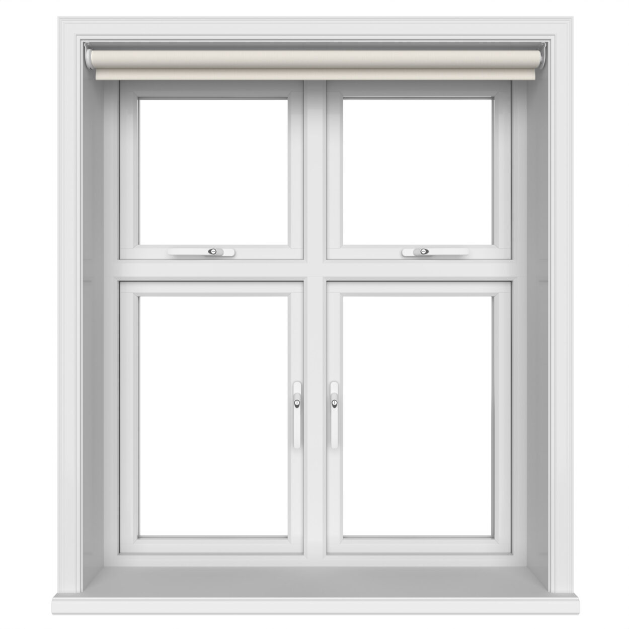 Lakeside Natural Hemp Motorised Roller Blind - Image 4