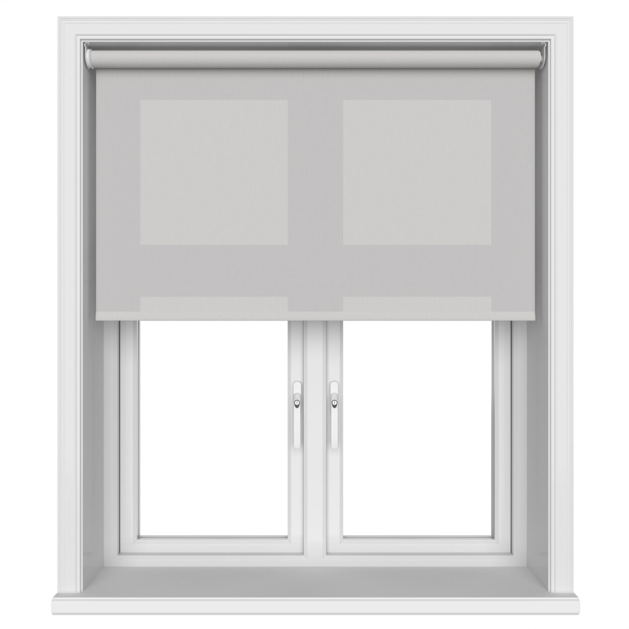 Lakeside Misty Grey Motorised Roller Blind - Image 3