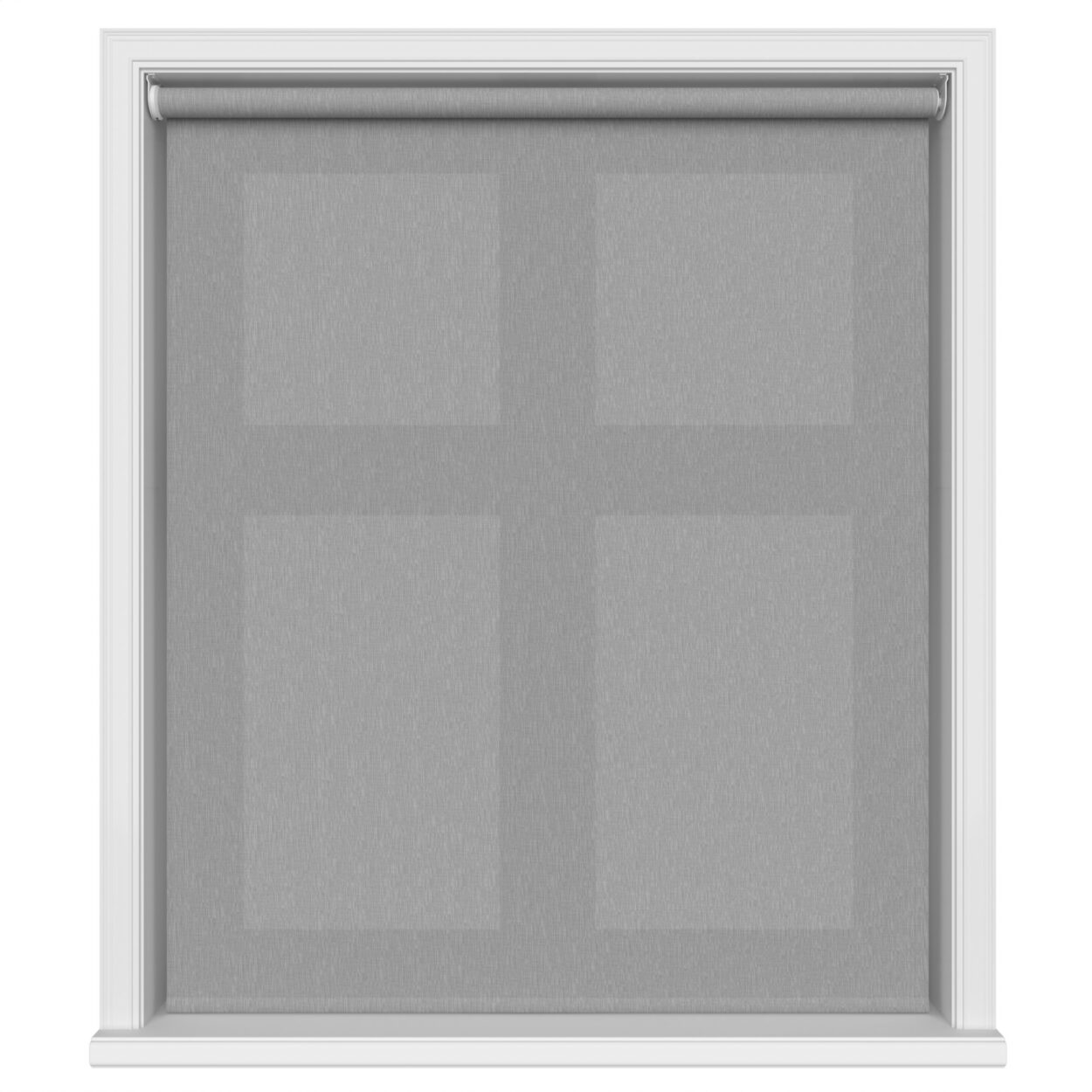 Lakeside Storm Grey Motorised Roller Blind - Image 2