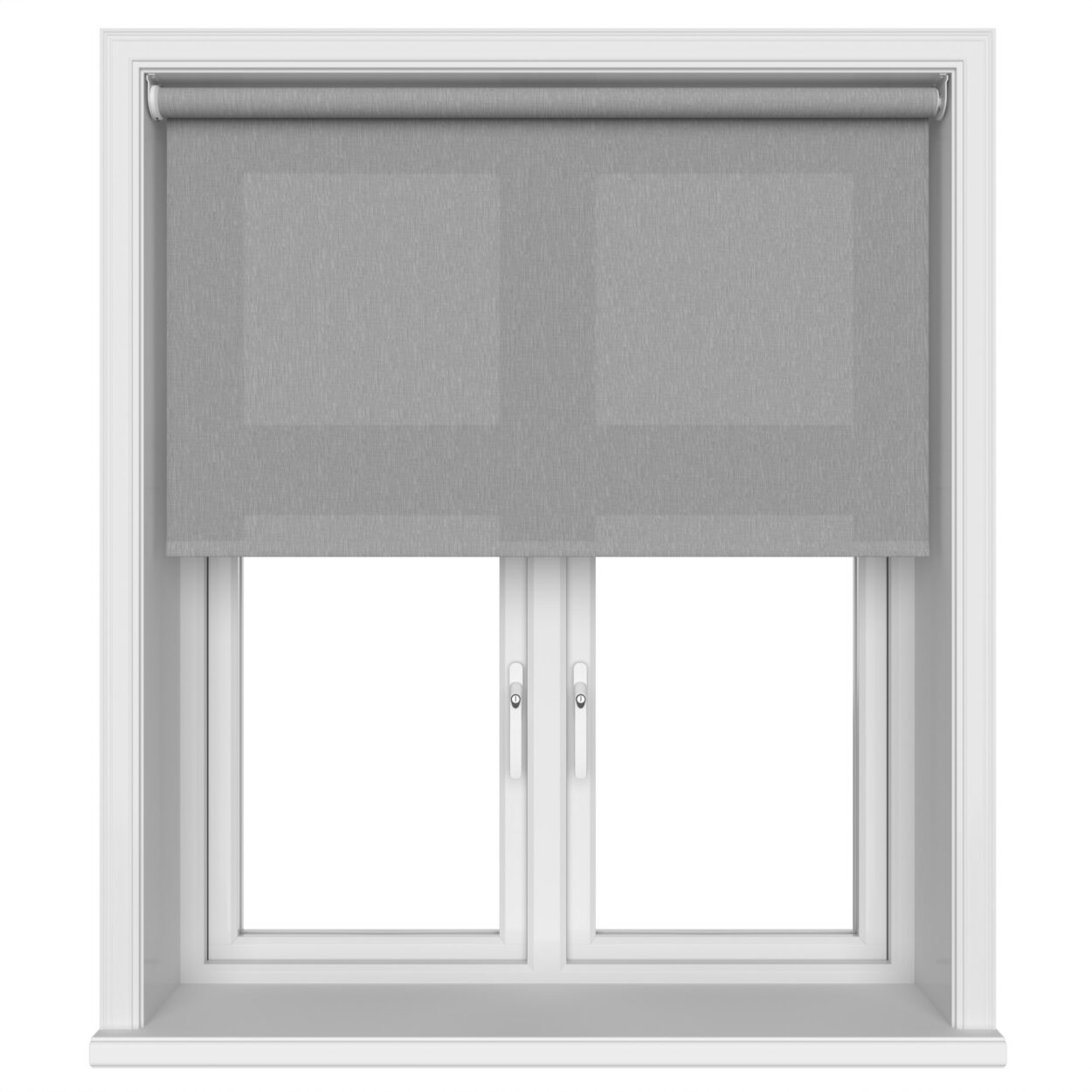 Lakeside Storm Grey Motorised Roller Blind - Image 3