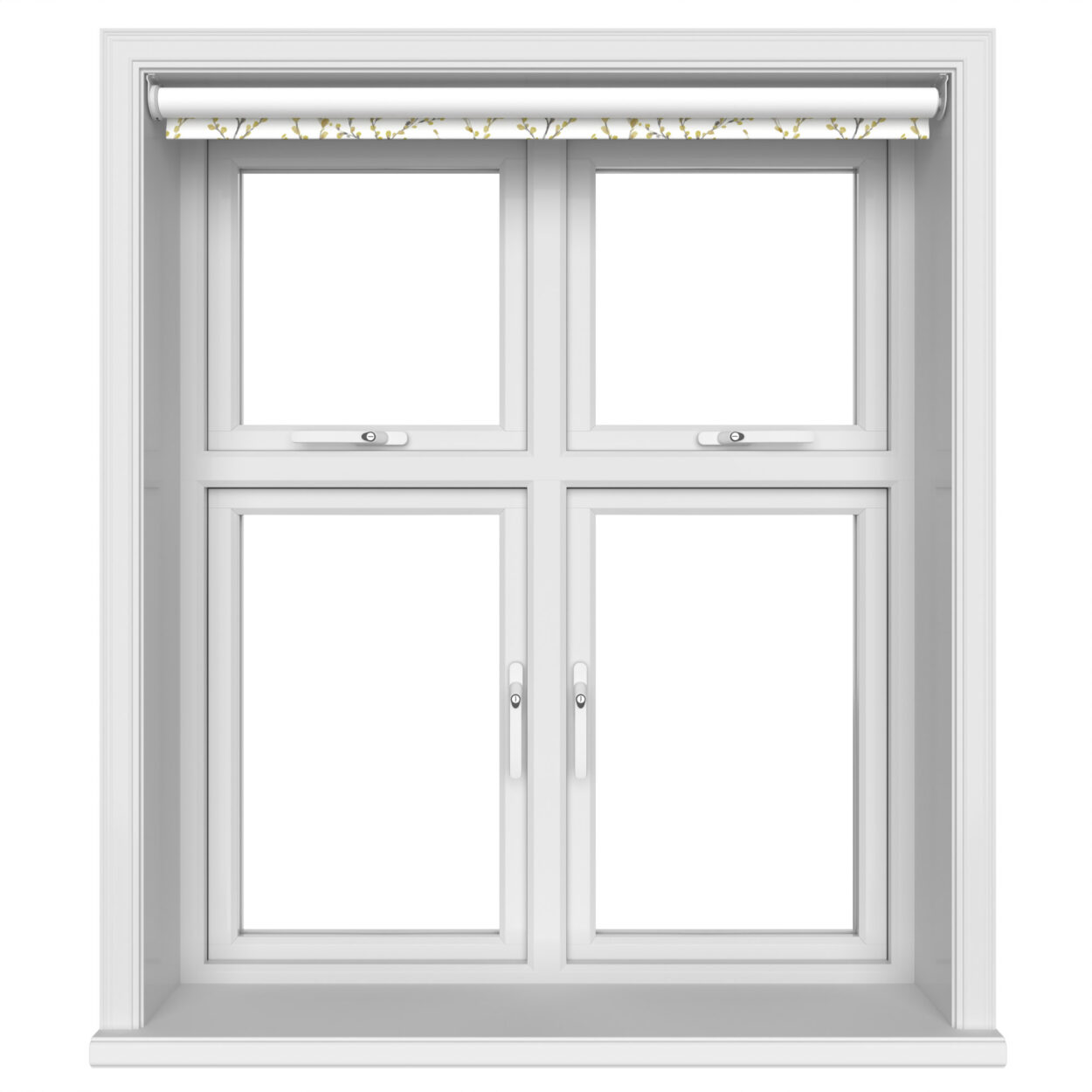 Willow Blackout Brazen Yellow Motorised Roller Blind - Image 4