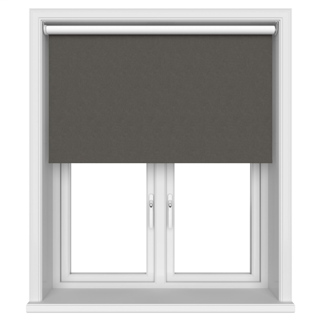 Richmond Blackout Cobble Grey Motorised Roller Blind - Image 3