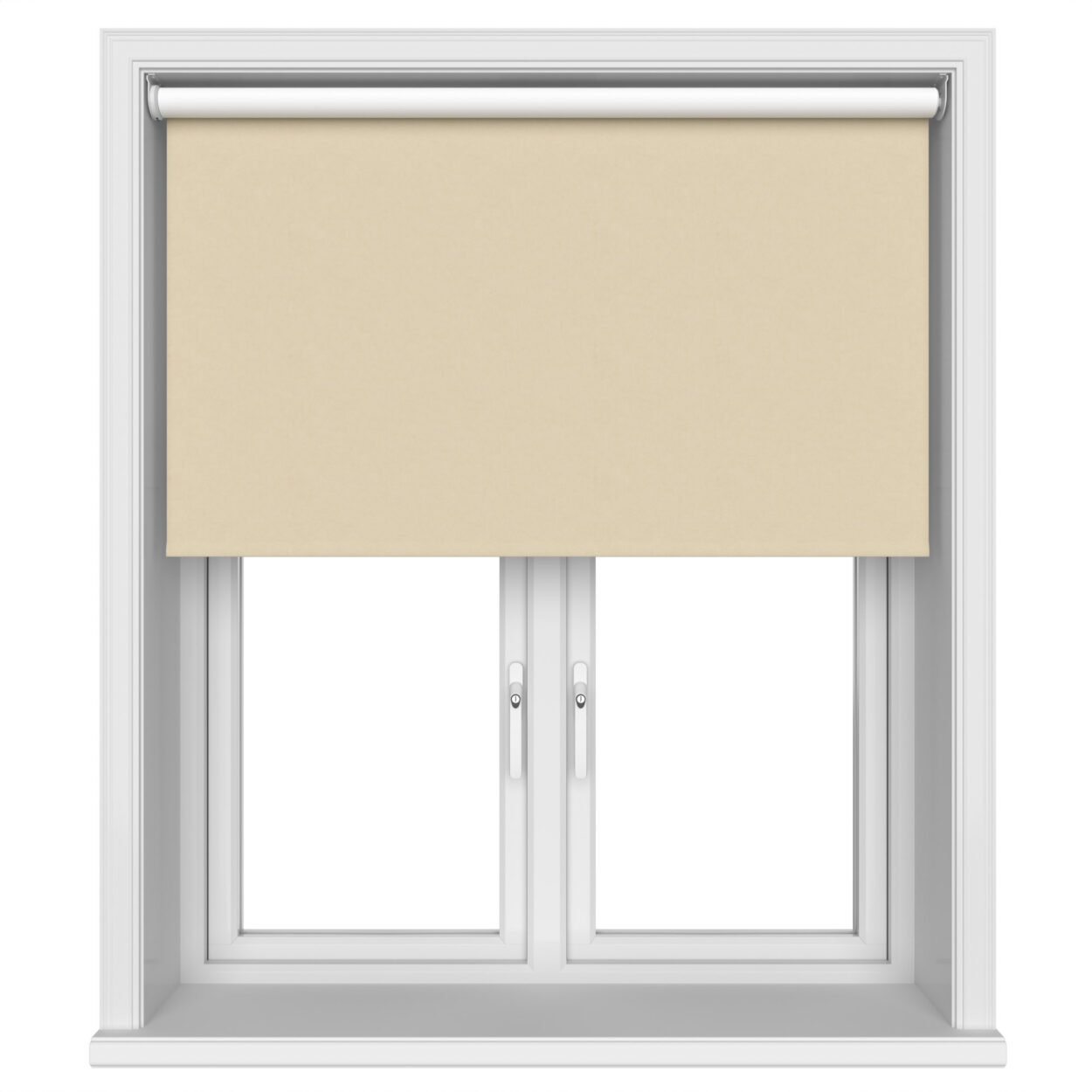 Richmond Blackout Rich Cream Motorised Roller Blind - Image 3