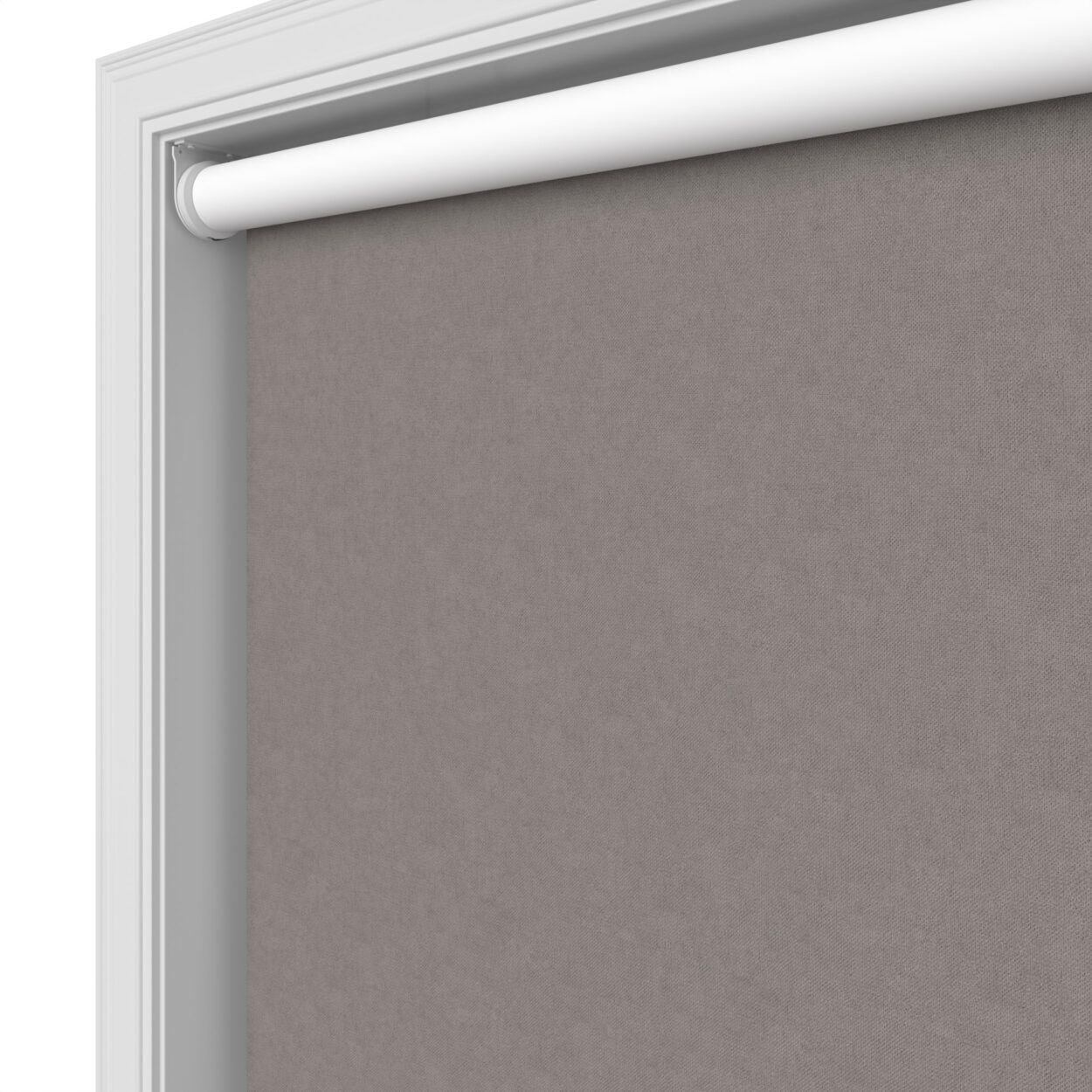 Richmond Blackout Soothing Grey Motorised Roller Blind - Image 5