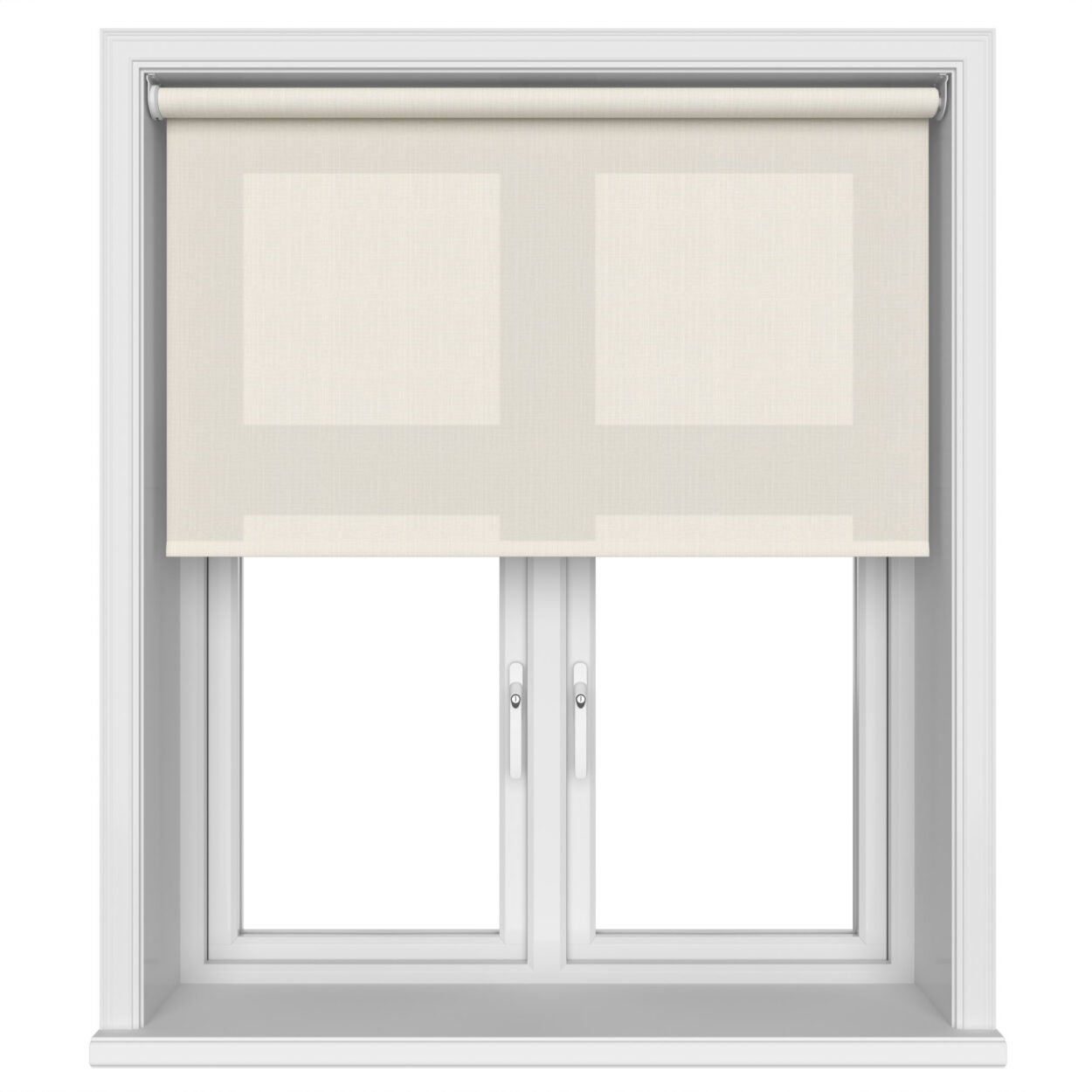 Cinder Cotton Cloud Motorised Roller Blind - Image 3