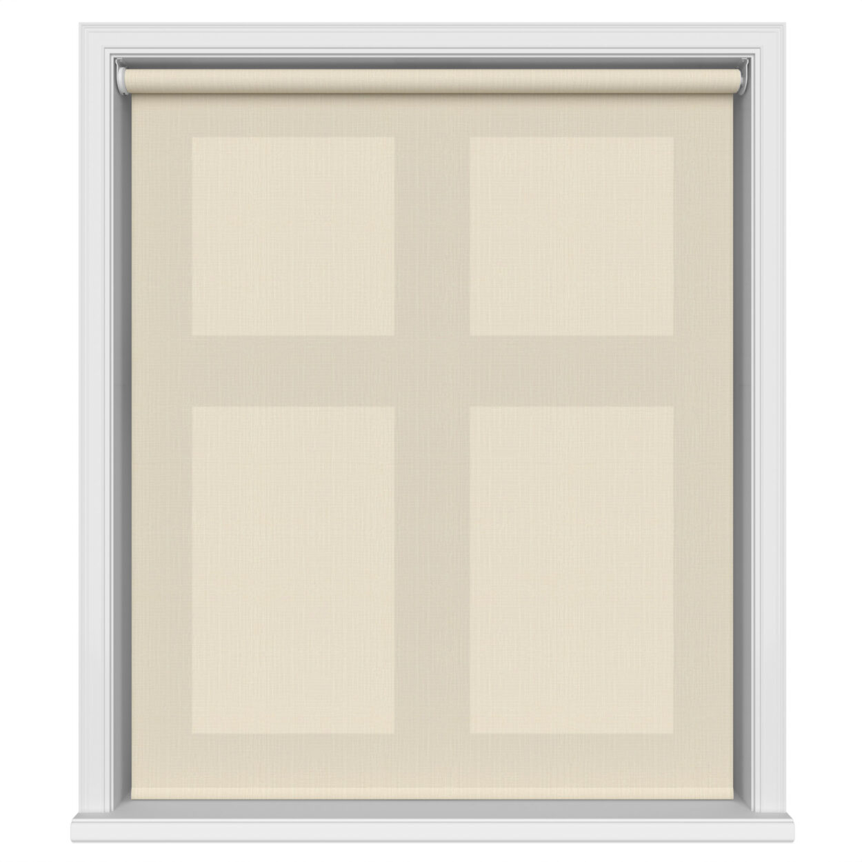 Cinder Creamy Vanilla Motorised Roller Blind - Image 2