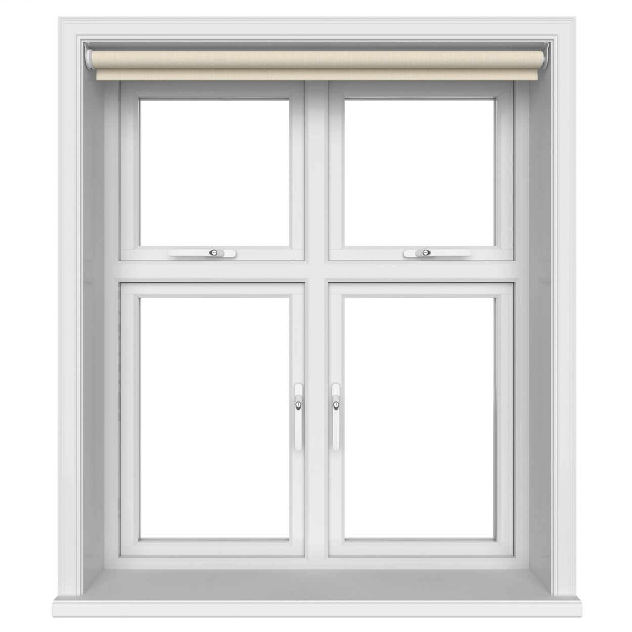 Cinder Creamy Vanilla Motorised Roller Blind - Image 4