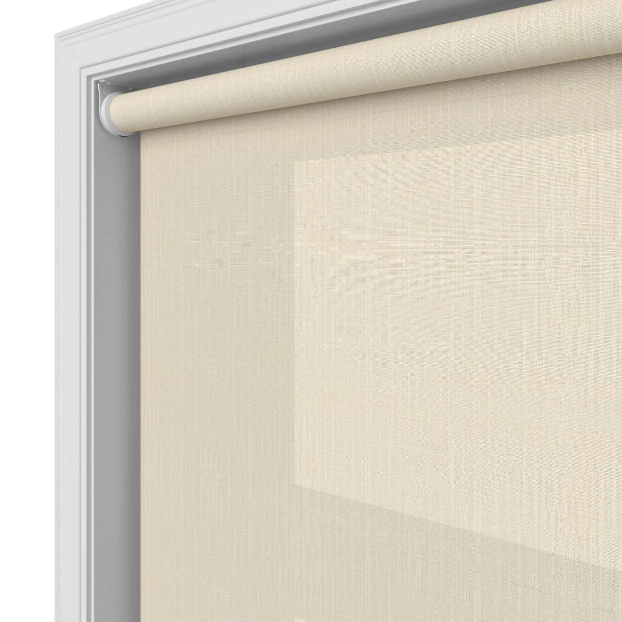 Cinder Creamy Vanilla Motorised Roller Blind - Image 5