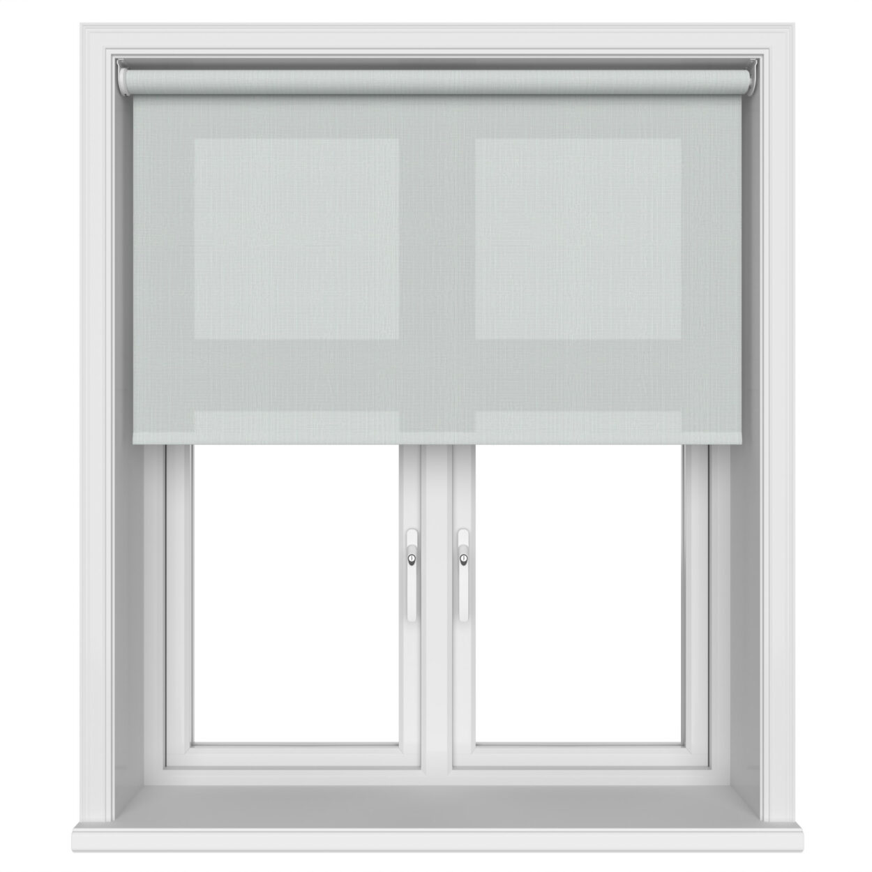 Cinder Duck Egg Haze Motorised Roller Blind - Image 3