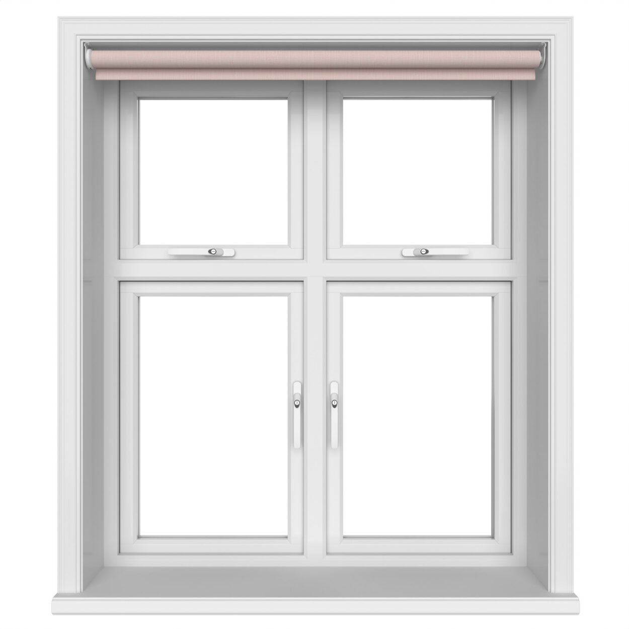 Cinder Blush Peony Motorised Roller Blind - Image 4