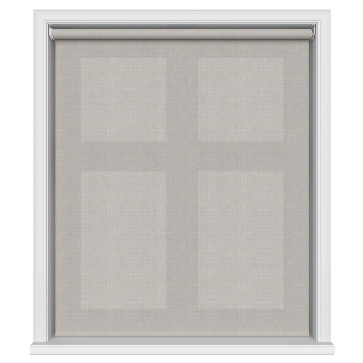 Cinder Hazy Shadow Motorised Roller Blind - Image 2