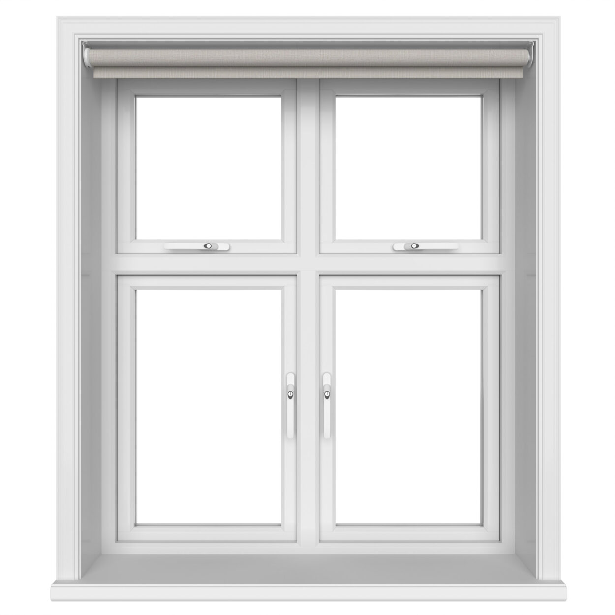 Cinder Hazy Shadow Motorised Roller Blind - Image 4