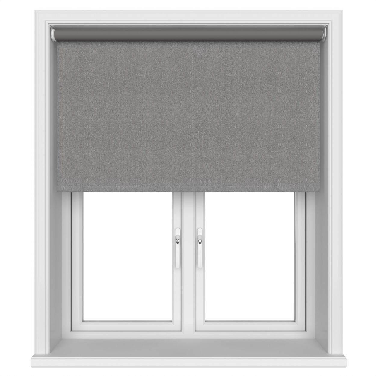 Winfield Blackout Shadow Grey Motorised Roller Blind - Image 3