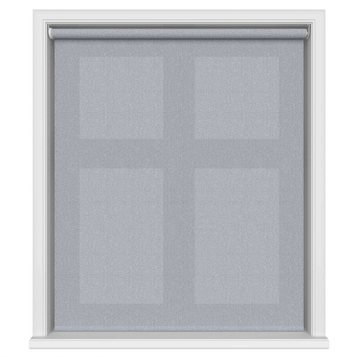 Winfield Denim Blue Motorised Roller Blind - Image 2