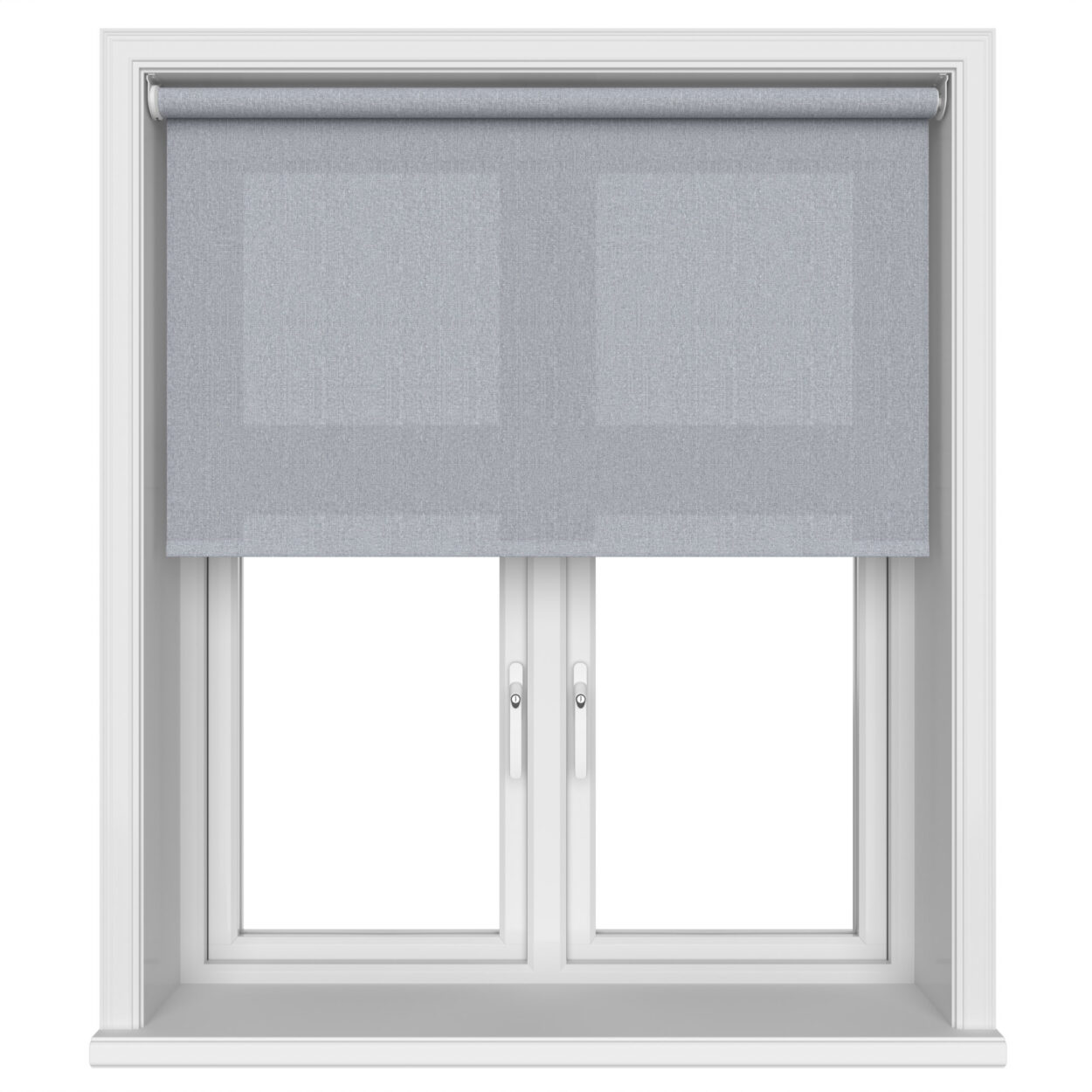 Winfield Denim Blue Motorised Roller Blind