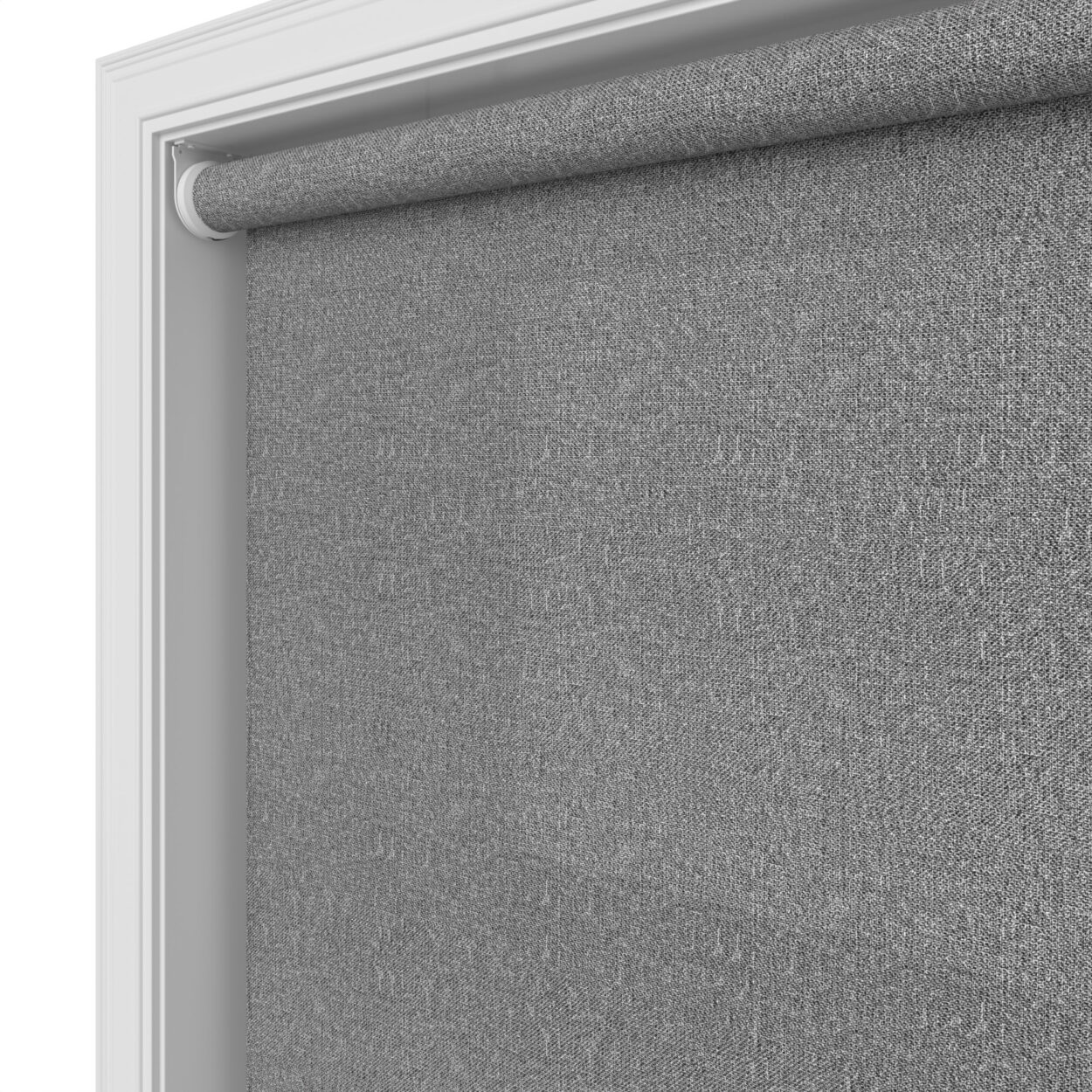 Winfield Shadow Grey Motorised Roller Blind - Image 5