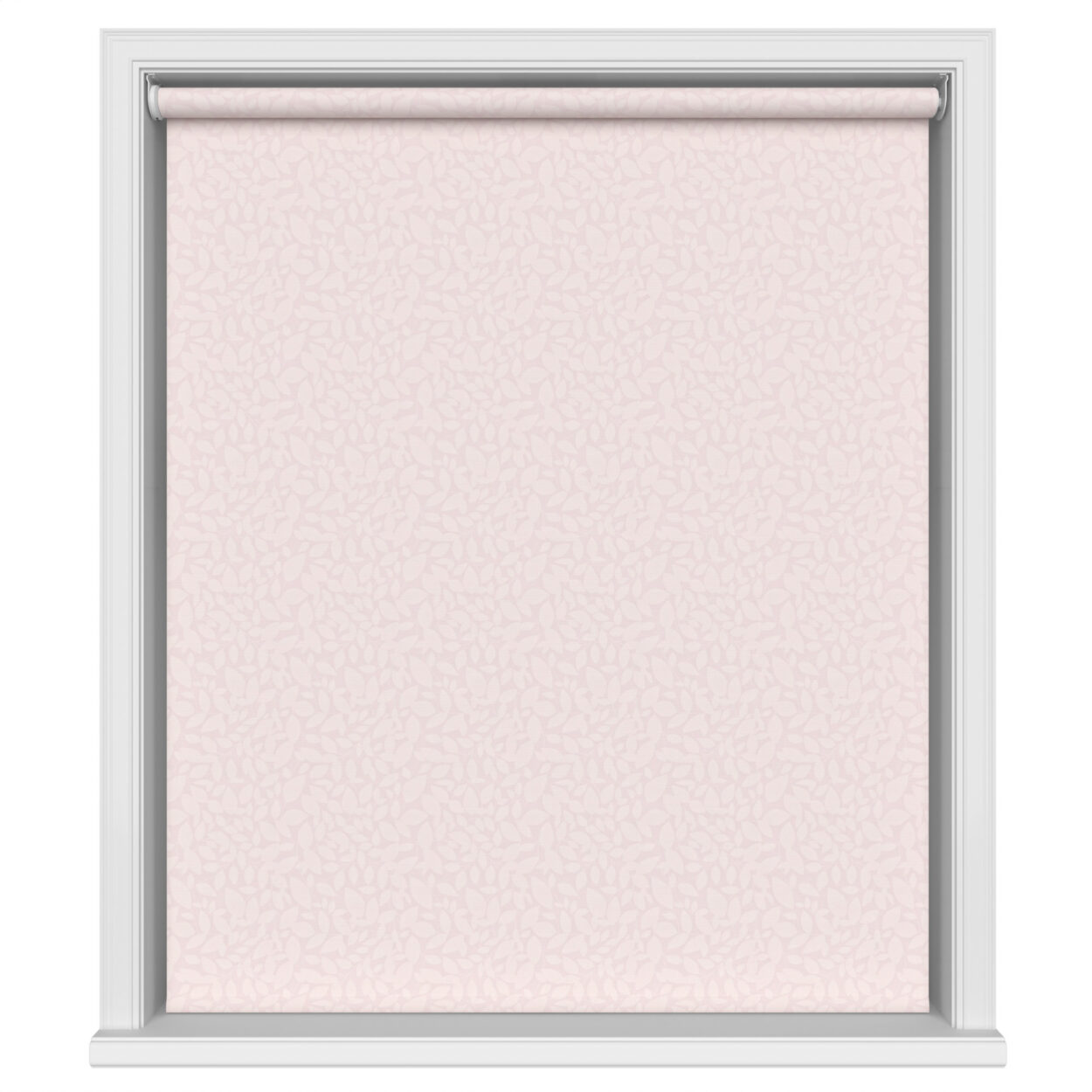 Thicket Blackout Delicate Blush Motorised Roller Blind - Image 2