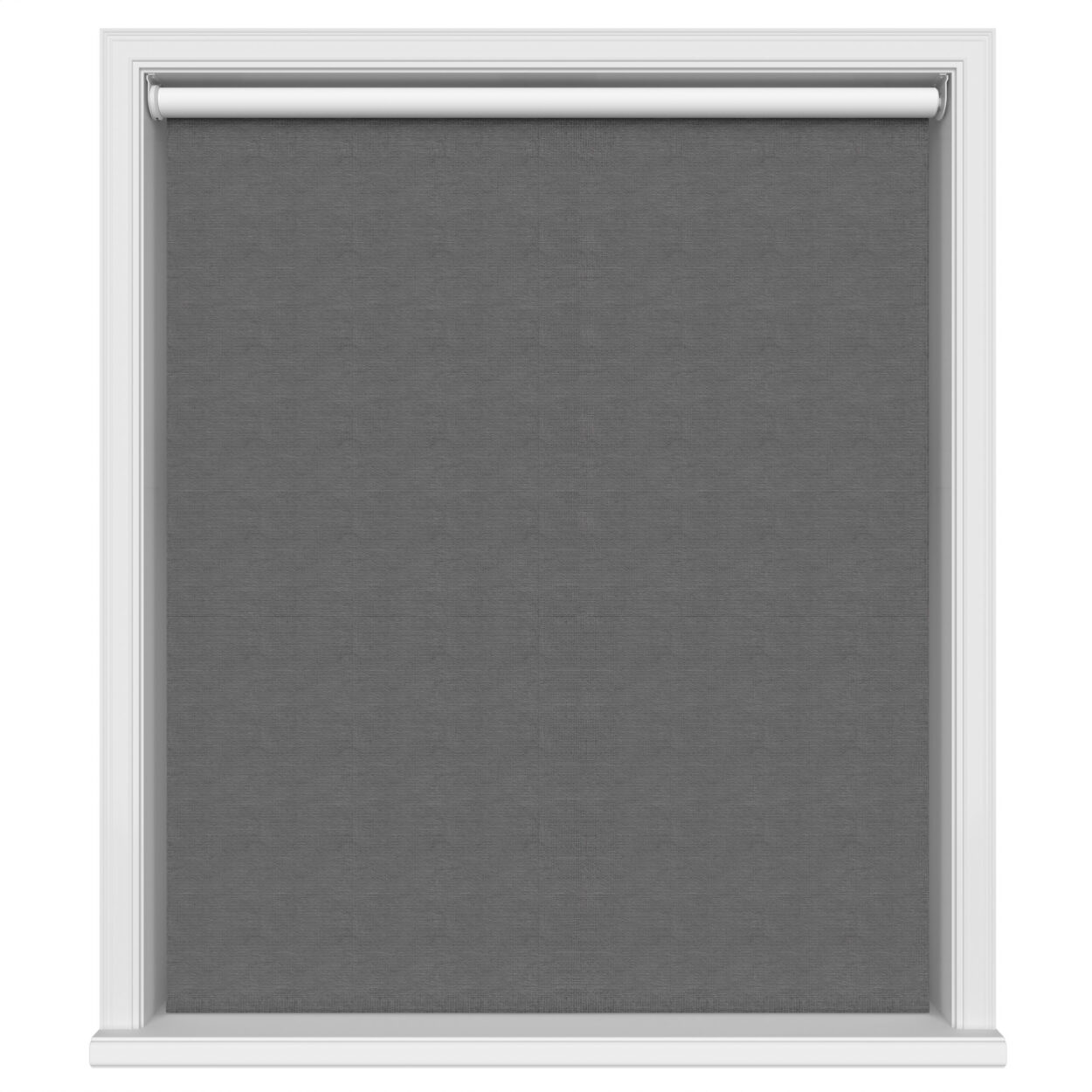 Brooklyn Blackout Graphite Motorised Roller Blind - Image 2