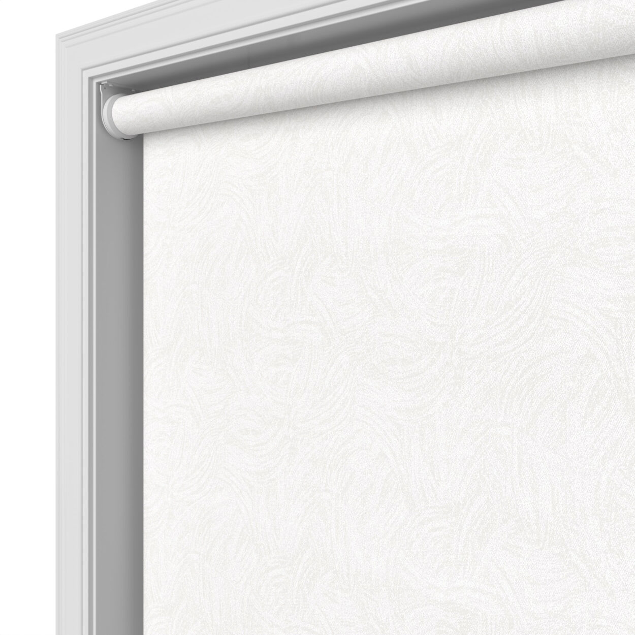 Rumba Blackout Frost Motorised Roller Blind - Image 5